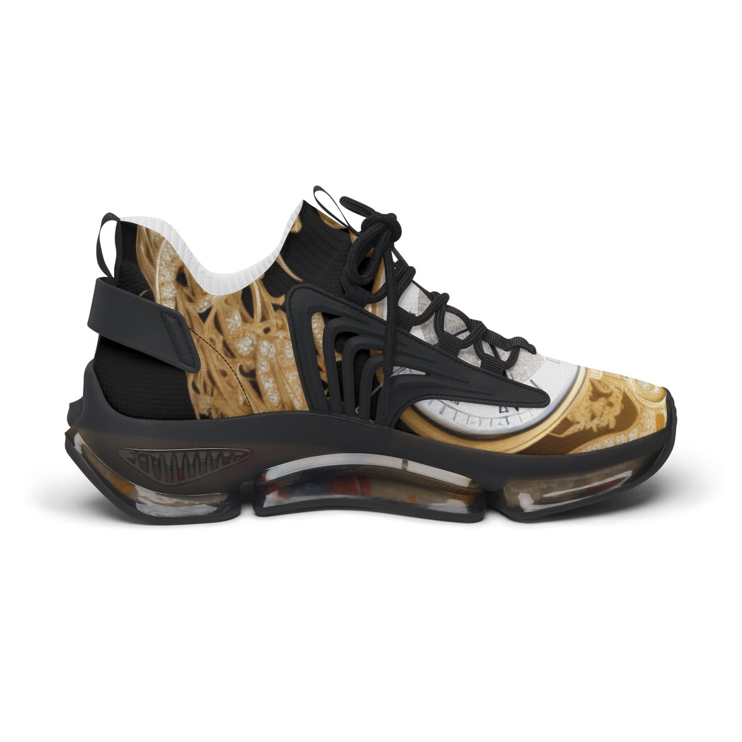 Women's Golden Clock Sneakers