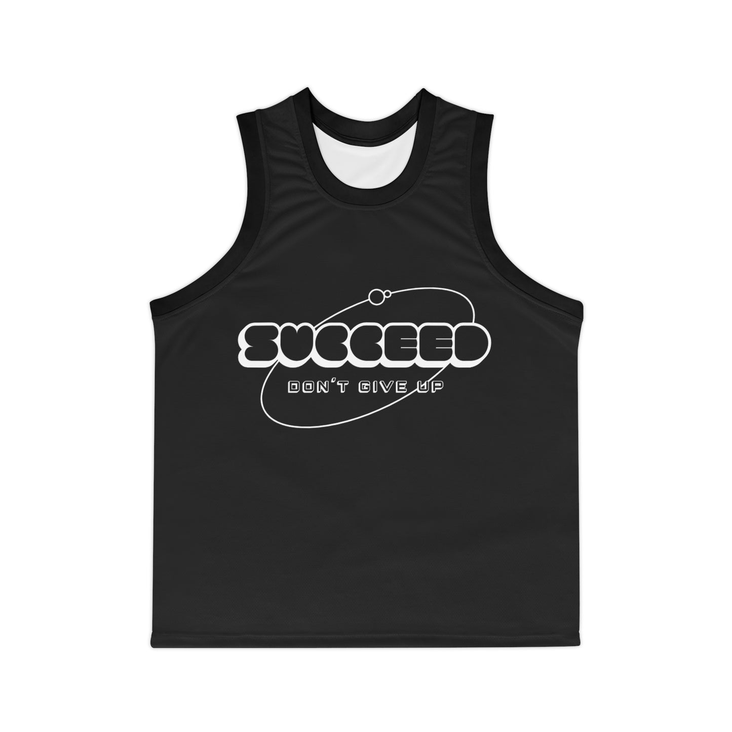 Succeed Basketball Jersey (black)
