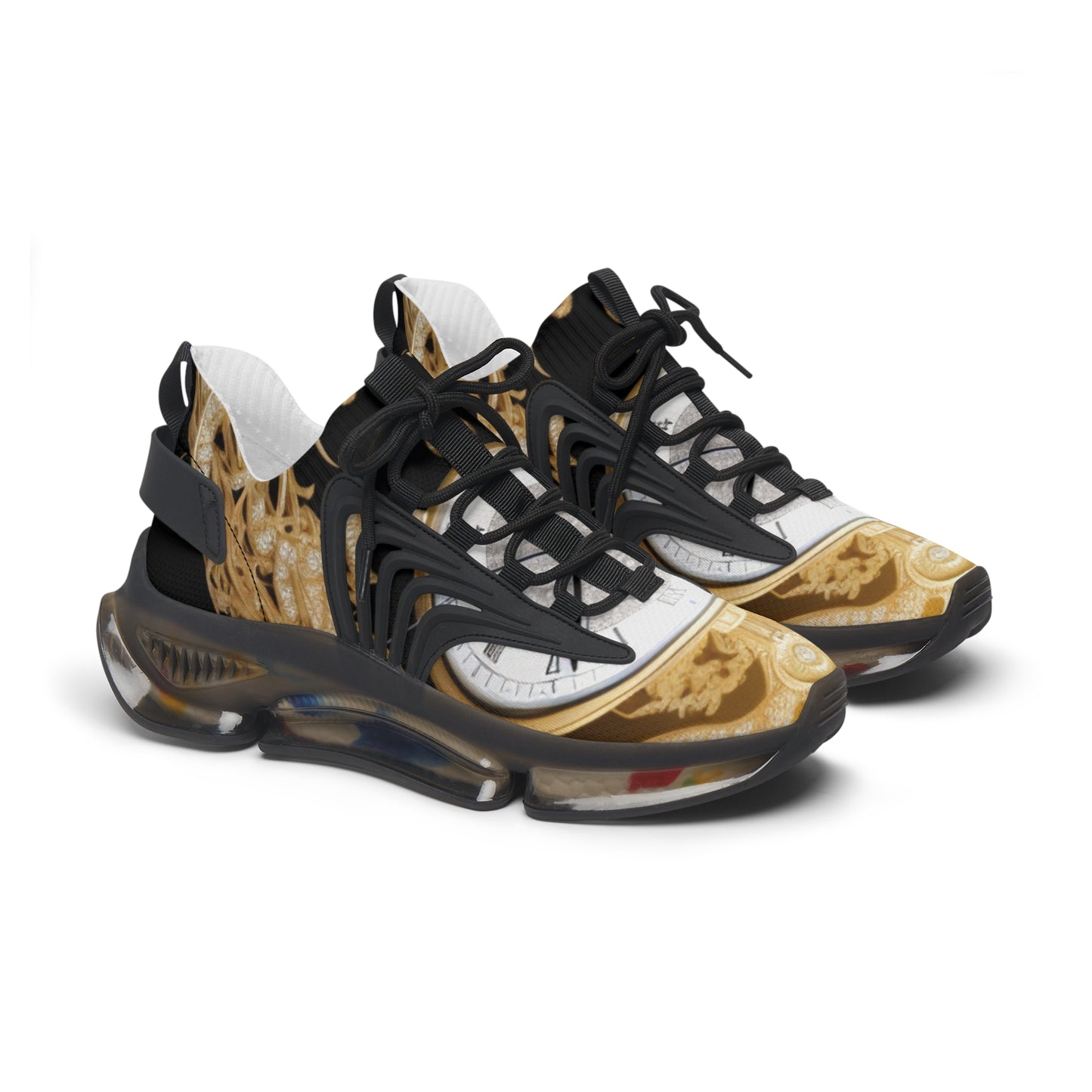 Women's Golden Clock Sneakers