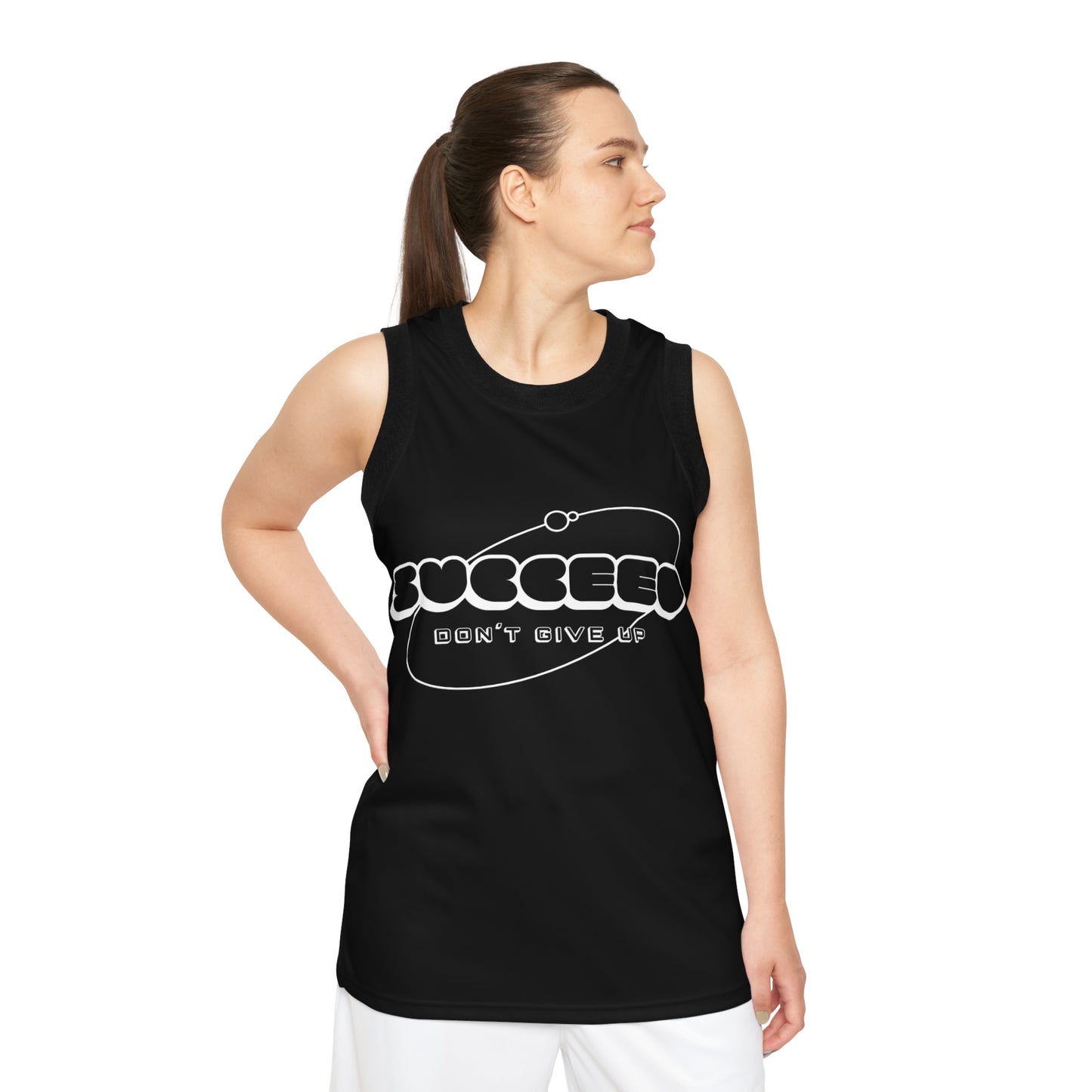Succeed Basketball Jersey (black)