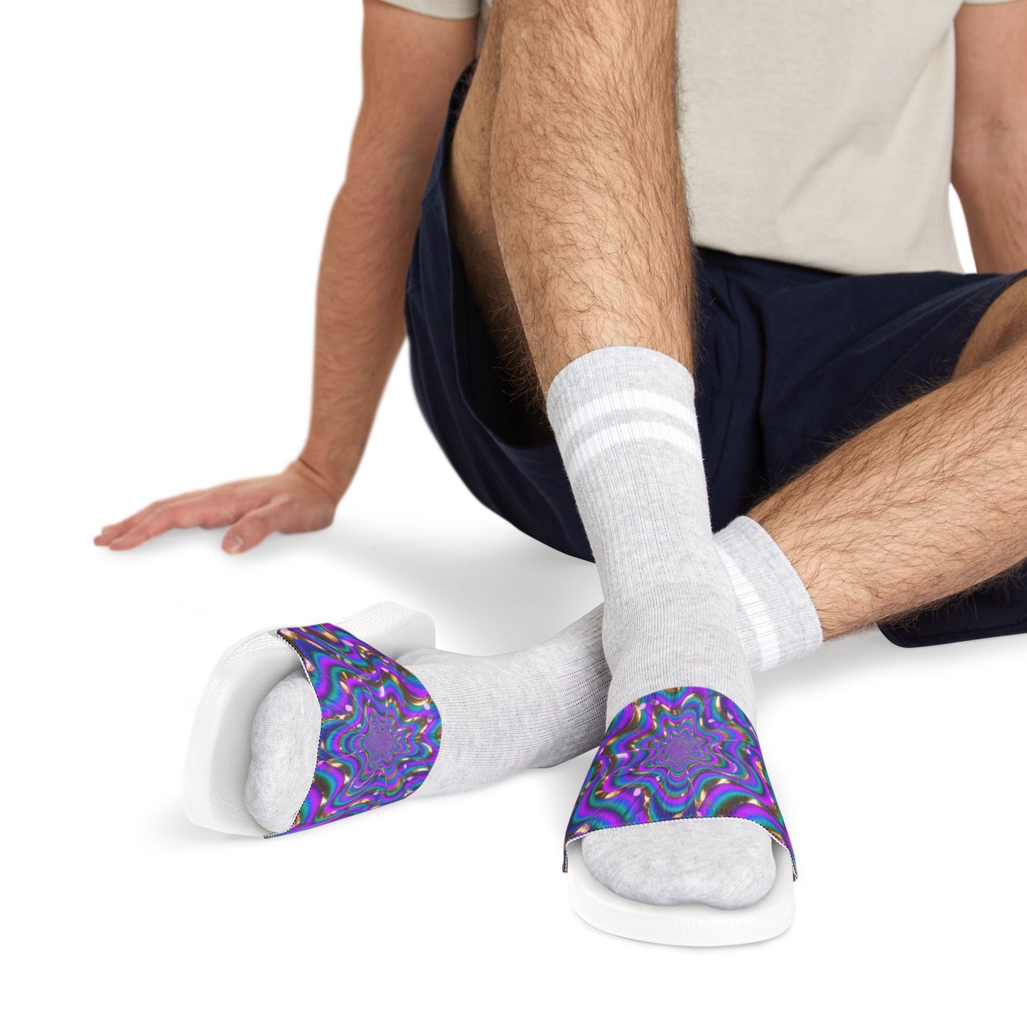 Psychedelic Sandals for Men