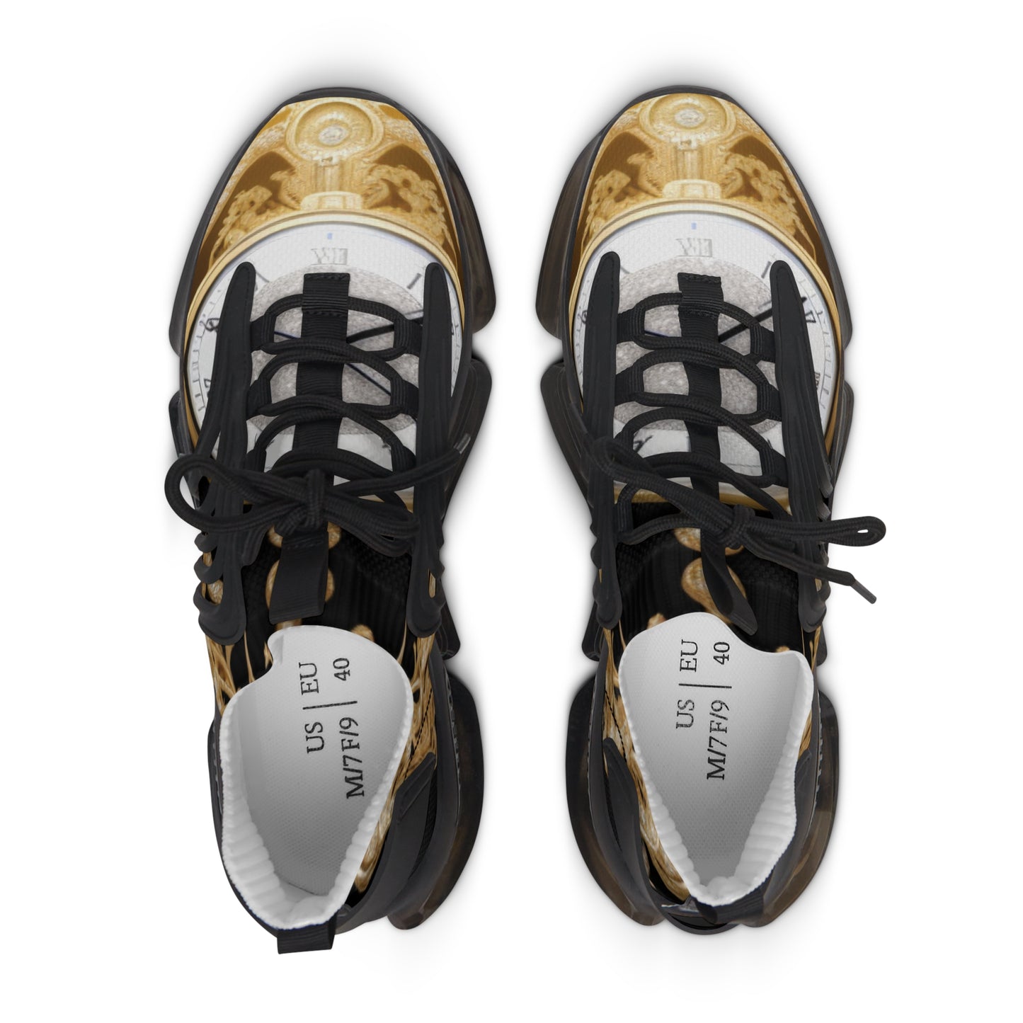 Women's Golden Clock Sneakers