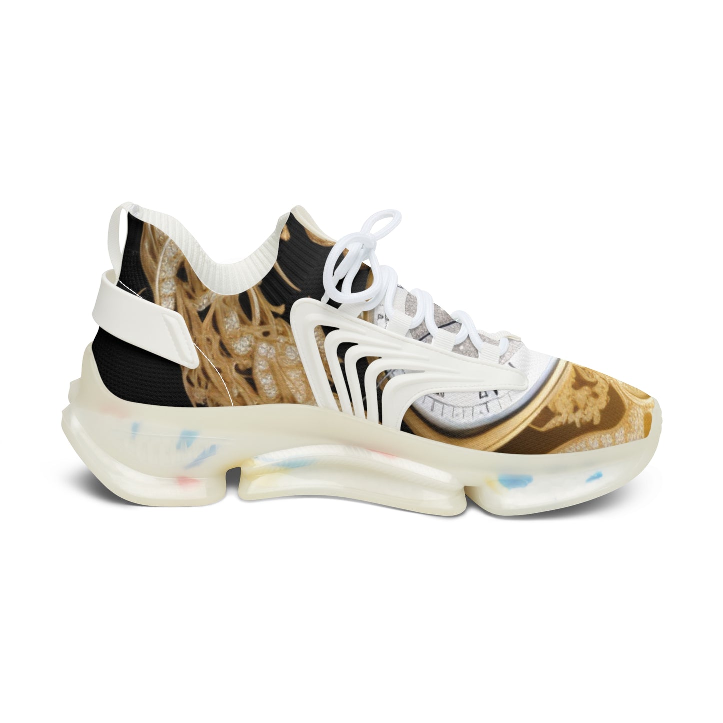 Women's Golden Clock Sneakers