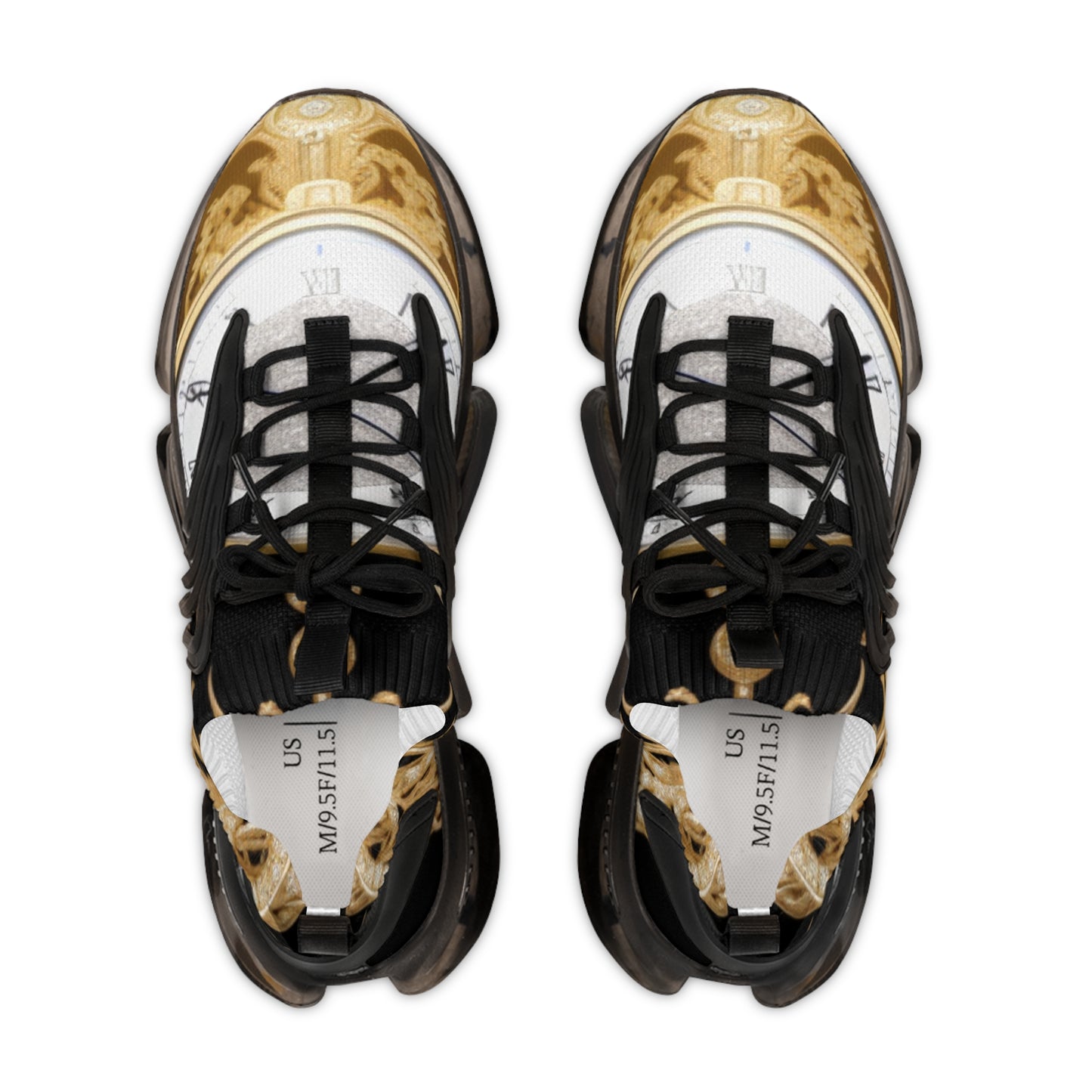 Men's Golden Clock Sneakers