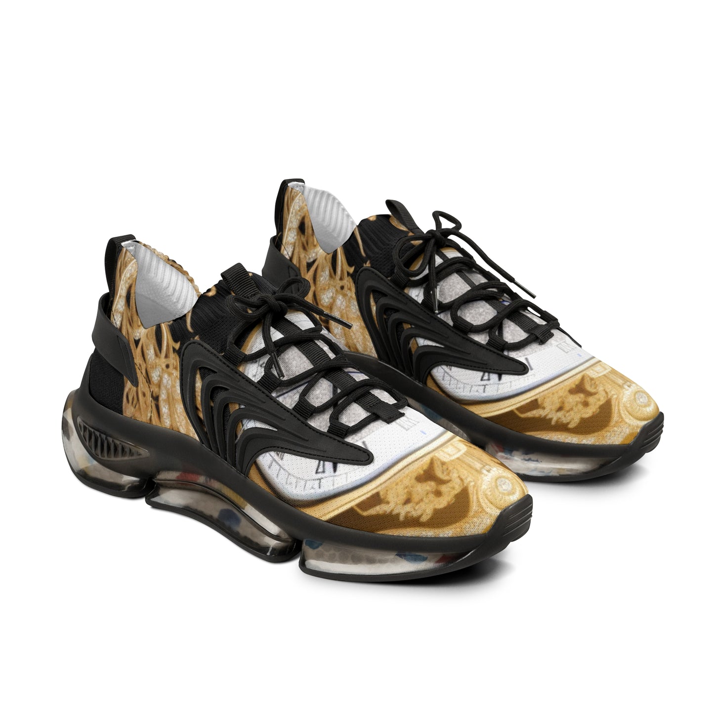 Men's Golden Clock Sneakers