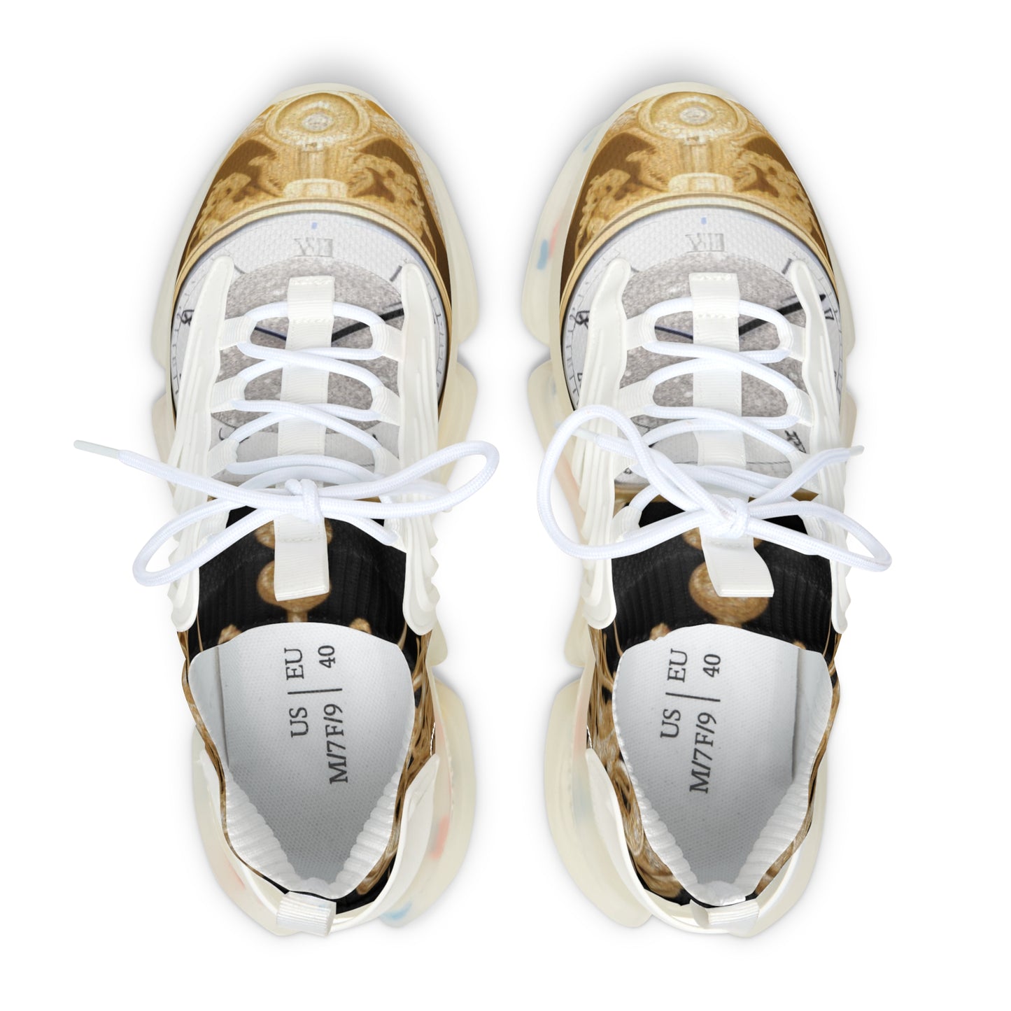 Women's Golden Clock Sneakers