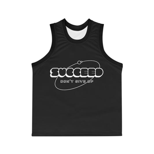 Succeed Basketball Jersey (black)