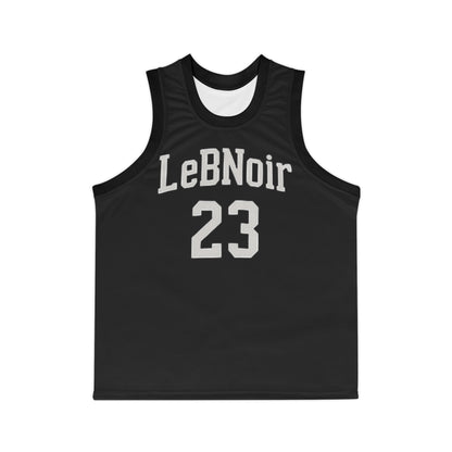Black Unisex Basketball Jersey (23)