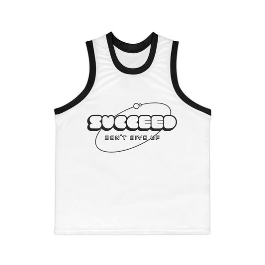 Succeed Basketball Jersey (white)